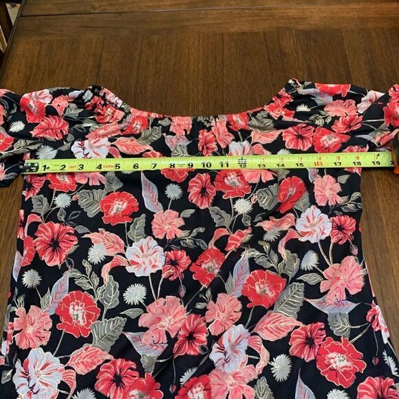 COCO Blanco | off the shoulder floral print top - Picture 7 of 9